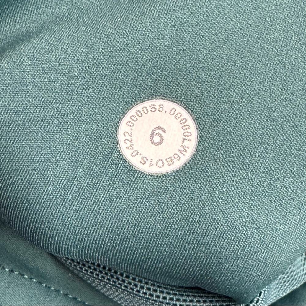 Lululemon Base Pace High-Rise Crop 23" - Green Jasper - Picture 6 of 8